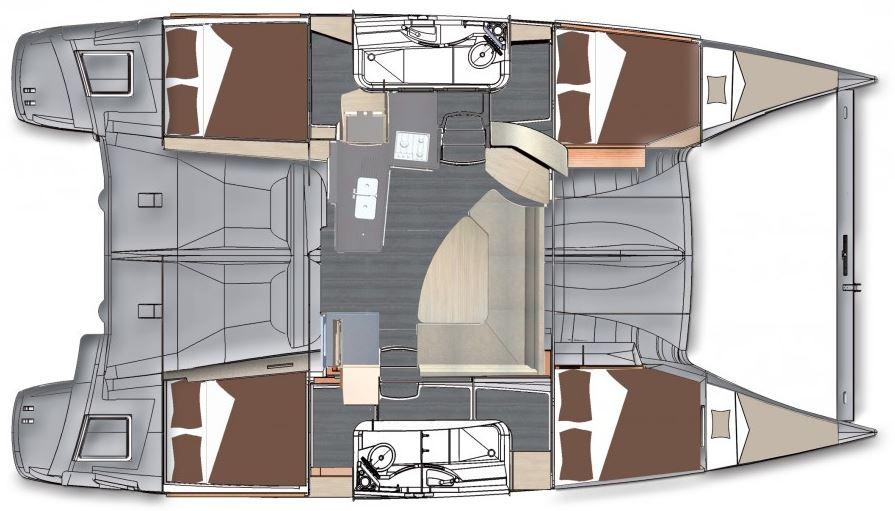 2015 Fountaine Pajot 41 Lipari
